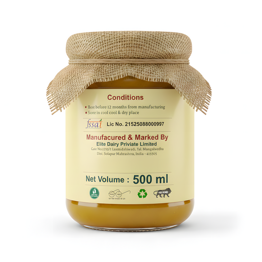 Elite Dairy Buffalo Ghee – Traditional & Pure