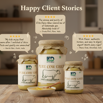 Pure Cow Ghee – Traditional Method