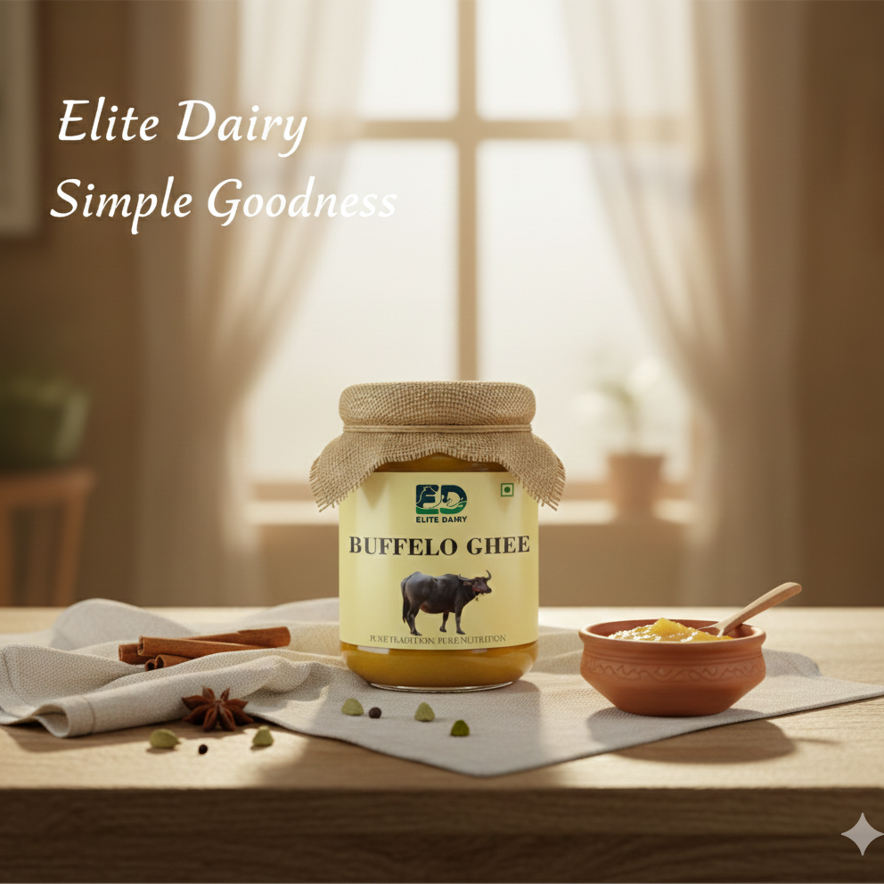 Elite Dairy Buffalo Ghee – Traditional & Pure