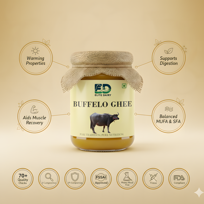 Elite Dairy Buffalo Ghee – Traditional & Pure