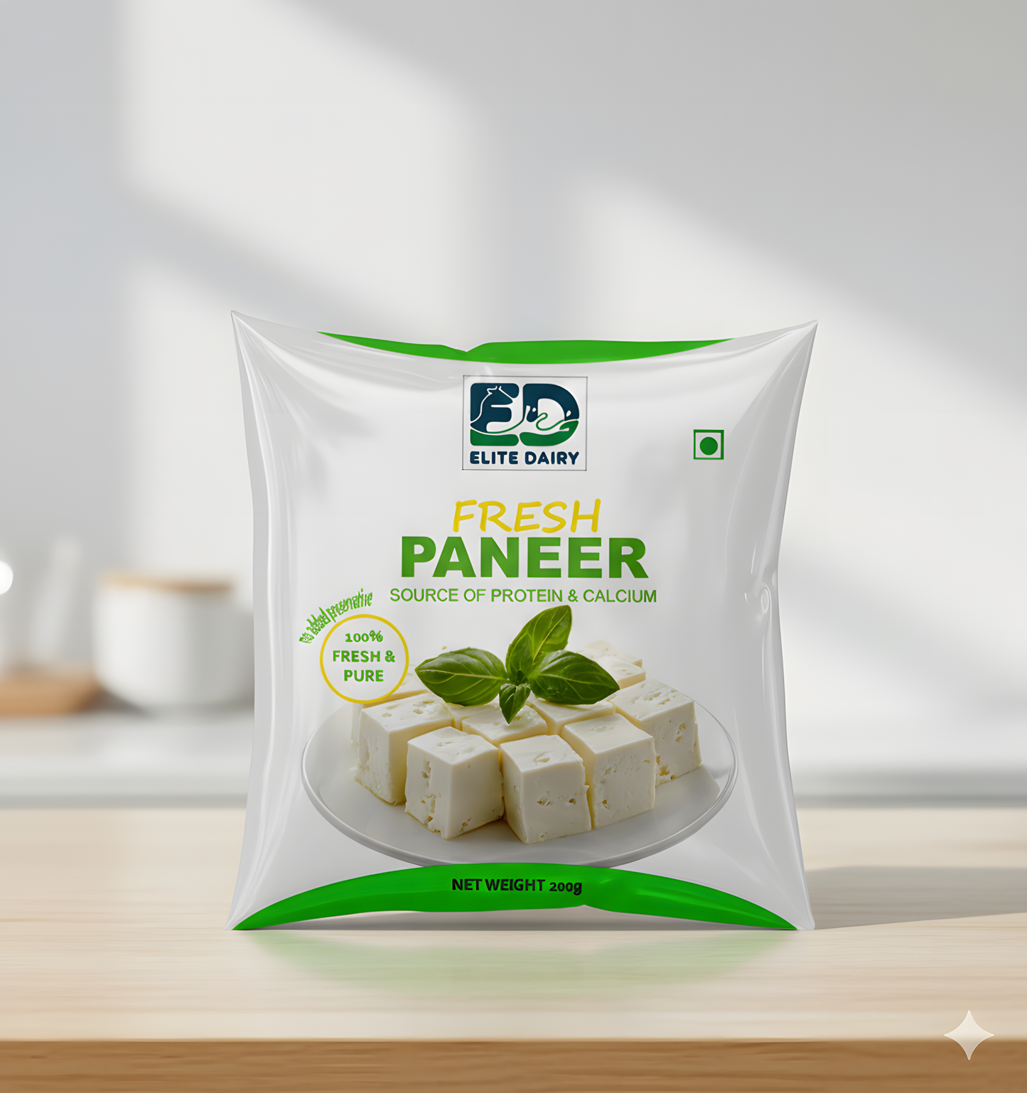 Elite Dairy Fresh Paneer – Soft, Creamy & Pure